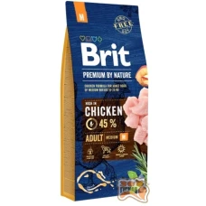Brit Premium ADULT M - корм для дорослих собак середніх порід