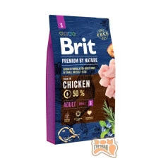 Brit (Бріт) Premium ADULT S - корм для дорослих собак дрібних порід