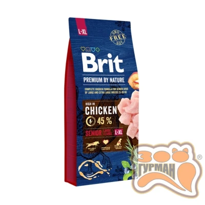 купити Brit Premium Senior L + XL - корм для собак похилого віку великих та гігантських порід в Одеси