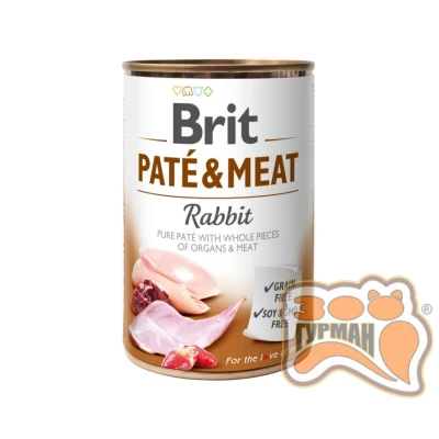 купить Brit Patе & Meat Rabbit с кроликом, 400г в Одессы