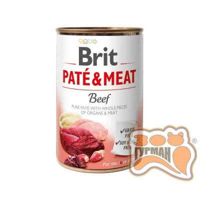 купить Brit Patе & Meat Beef с говядиной, 400г в Одессы