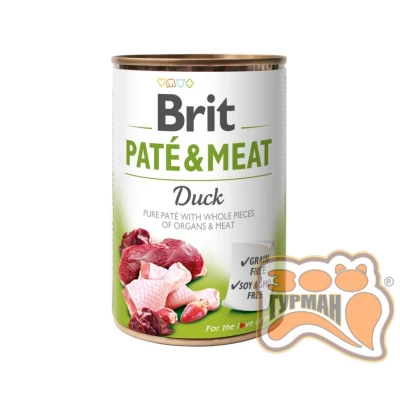 купить Brit Patе & Meat Duck с уткой, 400г в Одессы