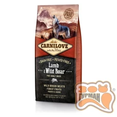 Carnilove Adult Lamb & WildBoar з ягням та диким кабаном для дорослих собак всіх порід