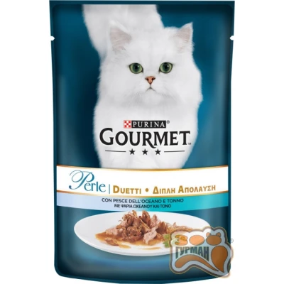 купити Gourmet (Гурме) Perle Duo з океанічною рибою та тунцем 85 г в Одеси