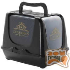 Moderna Trendy Cat Luxurious Pets МОДЕРНА тренд КЕТ ЛАКШЕРІЗ - закритий туалет для кішок c вугільним фільтром і совком