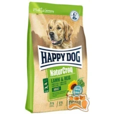 Happy Dog NaturCroq для собак з чутливим травленням з ягням та рисом