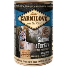 Carnilove Adult Dog з індичкою та лососем 400 гр