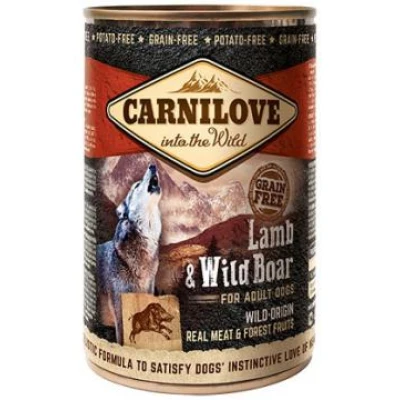 купити Carnilove Adult Dog ягня та дикий кабан 400 гр в Одеси
