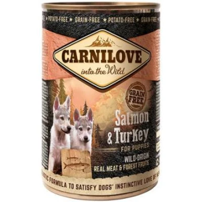 купити Carnilove Puppy з індичкою та лососем 400 гр в Одеси
