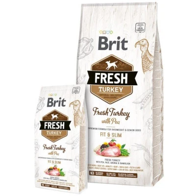 купить Brit Fresh (Брит Фрэш) Adult Light Turkey with Pea - беззерновой корм для собак всех пород (индейка/горох) в Одессы