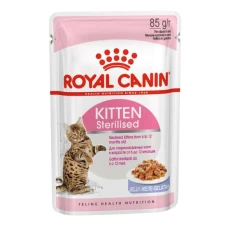 Royal Canin Kitten Sterilised Gravy вологий корм для стерилізованих кошенят (шматочки в соусі)