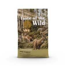 Taste of the Wild Pine Forest Canine Formula з оленіною та бобовими для активних собак усіх порід на всіх стадіях життя